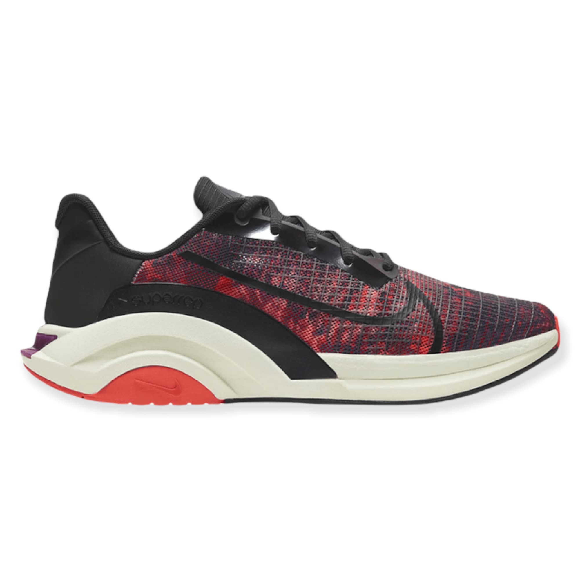 Nike Men's ZoomX SUPERREP Surge Running Shoes - Black/Black-Martian Sunrise (CU7627-003) | High-Performance Training & Gym Workout Shoes for Men