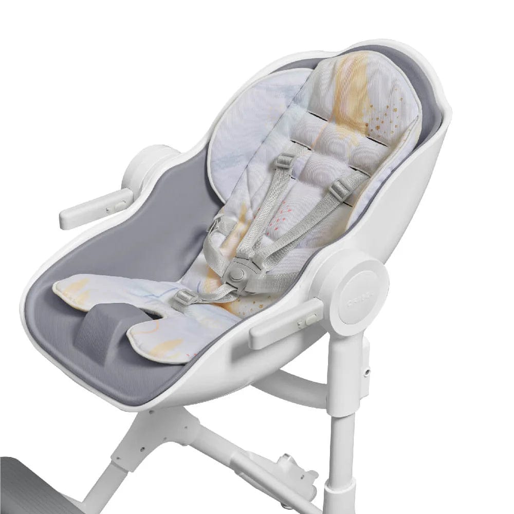 Oribel Cocoon Z High Chair with Seat Liner - Adjustable Baby Feeding Chair for Home & Restaurant Use - Safe & Comfortable Toddler Booster Seat for Dining & Snacking