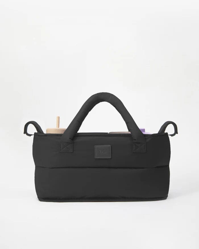 7AM Stroller Organizer with Multiple Pockets - Benji Baby Stroller Accessories for Diapers, Bottles & Essentials - Perfect for Shopping, Travel & Daily Walks with Your Baby