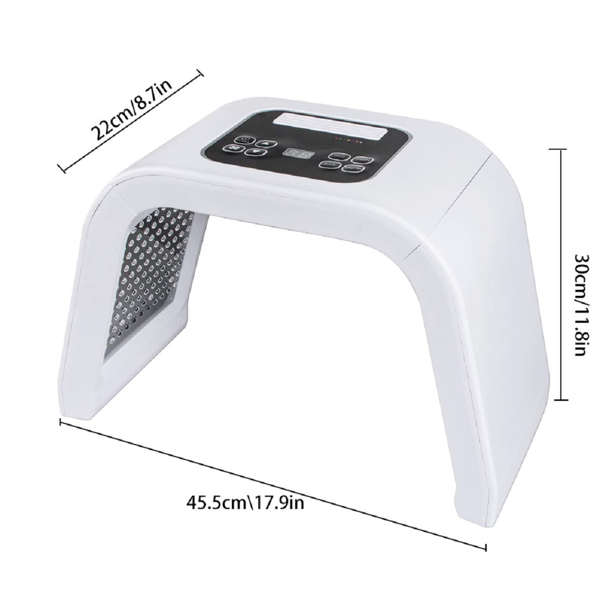 LED Face Mask for Skin Rejuvenation - PDT Phototherapy Facial Care Device with Skin Tightening & Anti-Aging Benefits | Wrinkle Removal & Spa Treatment | Perfect for Home Beauty Salon & Professional Skin Care Routines