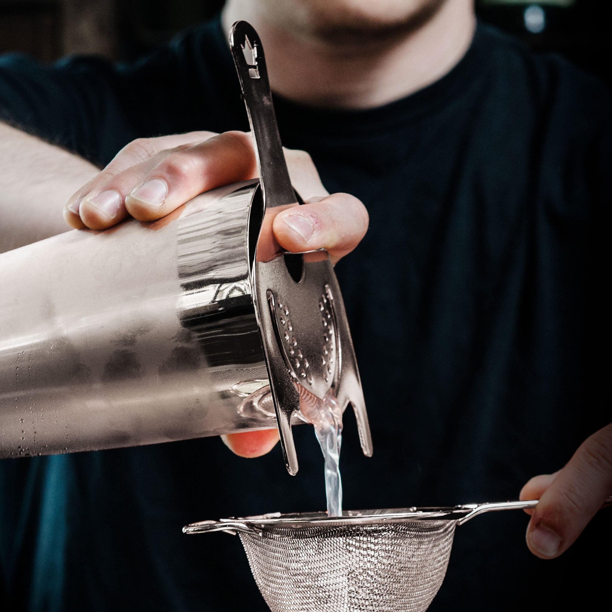 KORIKO® 2-Prong Cocktail Strainer - Premium Stainless Steel Bar Tool for Mixing, Filtering & Serving Cocktails - Perfect for Home Bars, Bartenders & Professional Mixologists