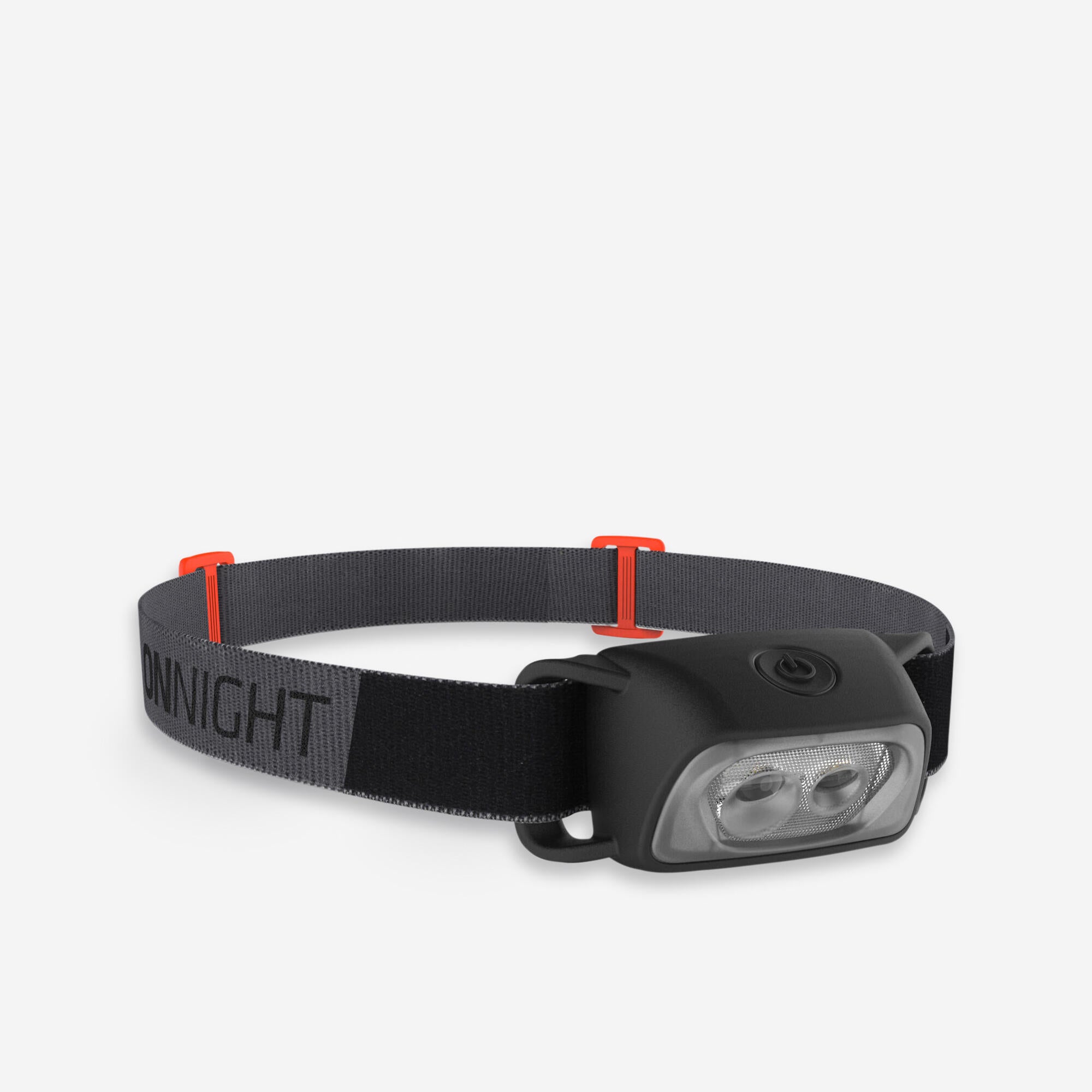 Forclaz ONNIGHT 100 Battery Powered 80 Lumens Hiking Headlamp - Hands-Free Light for Camping, Running & Outdoor Adventures