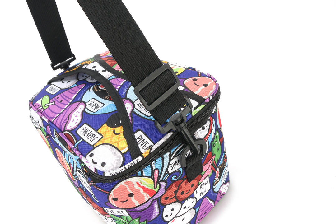 Insulated Cooler Tote Bag Medium Size - Craving Hawaiʻi Blue - Perfect for Beach Picnics, Camping Trips & Outdoor Adventures