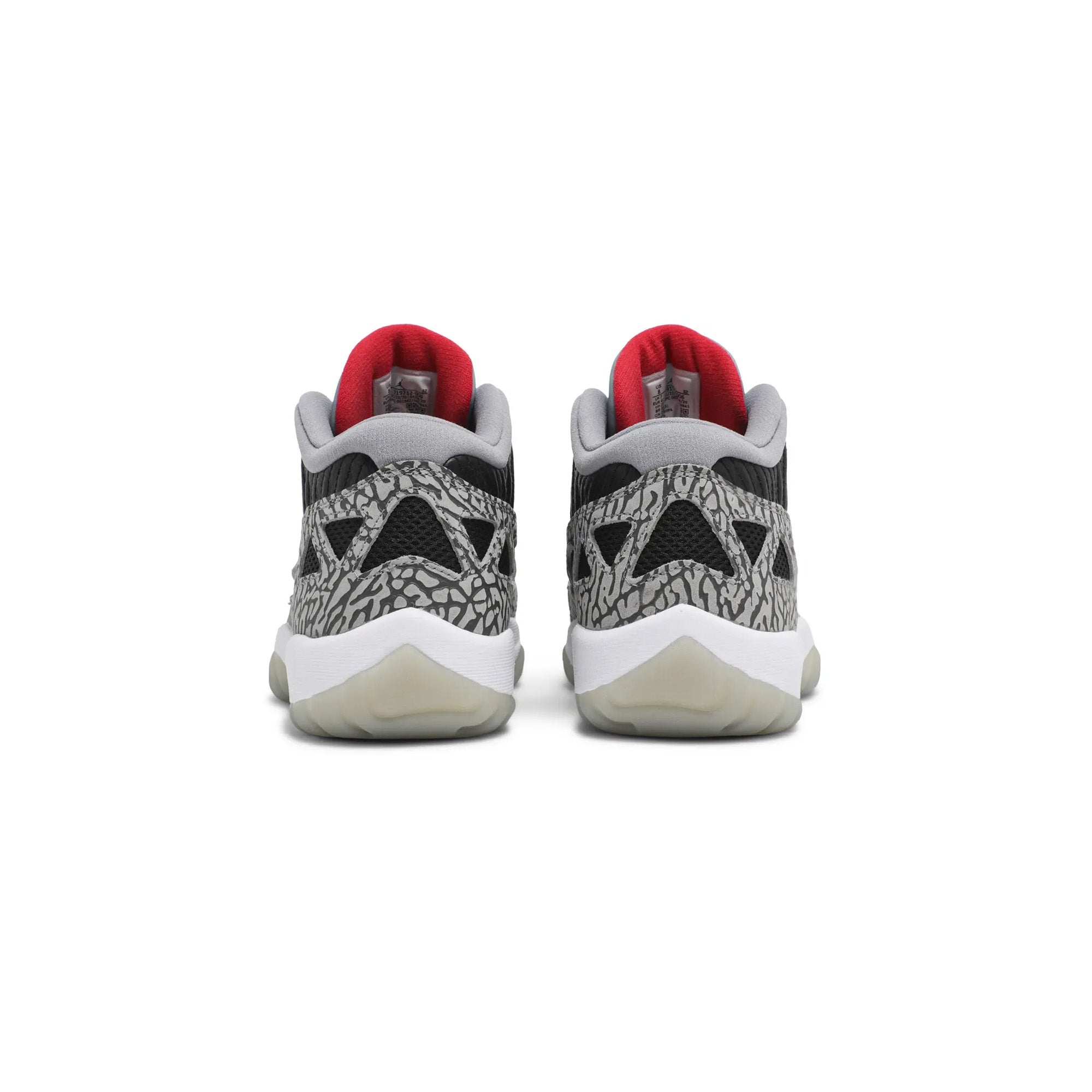 Air Jordan 11 Low IE 'Black Cement' Men's Basketball Shoes 2020 Retro Edition - Perfect for Streetwear, Casual Outfits & Sneaker Collectors