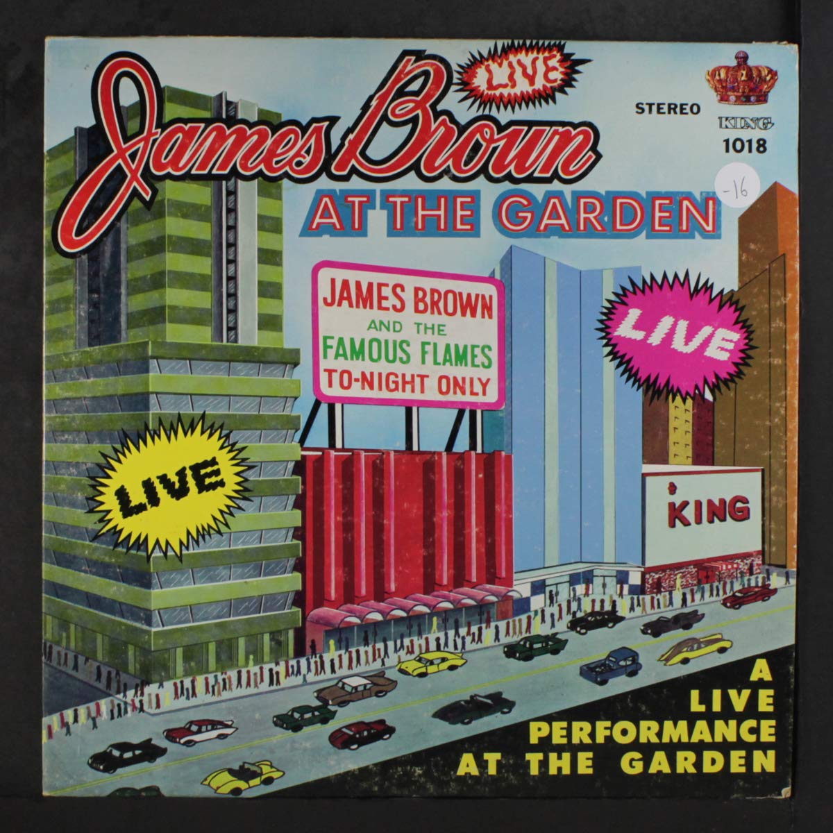 James Brown: Live Performance at Madison Square Garden - Legendary Soul & Funk Concert for Music Lovers & Collectors - Perfect for Home Entertainment & Music History Enthusiasts