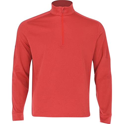 Callaway Men's Midweight Waffle Knit Fleece 1/4 Zip Golf Pullover Sweater - Comfortable & Stylish for Golf, Casual Wear & Outdoor Activities