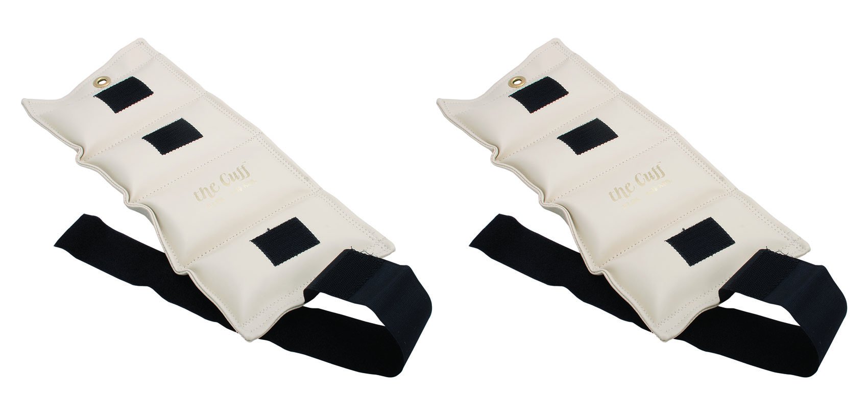 Premium 9-Pound Ankle & Wrist Weights Set of 2 - Adjustable Tan Fitness Cuffs for Home Workouts, Running, Strength Training & Physical Therapy