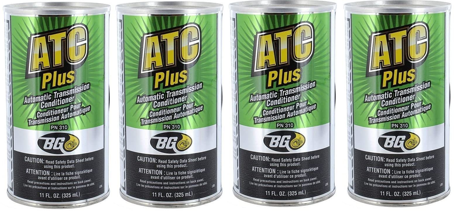 BG Automatic Transmission Conditioner ATC Additive Fluid - 4 Cans | Improves Shifting & Extends Transmission Life | Perfect for Cars, Trucks & SUVs with Automatic Transmissions