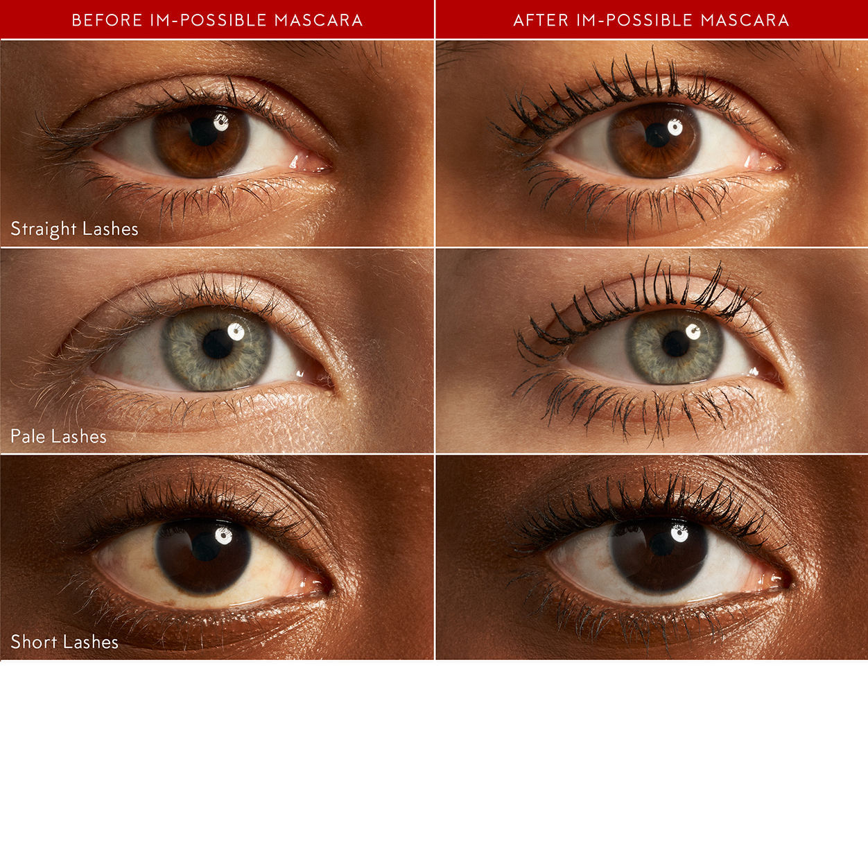 Im Possible Mascara - Volumizing & Lengthening Waterproof Mascara for Dramatic Lashes | Perfect for Day to Night Makeup & Special Occasions