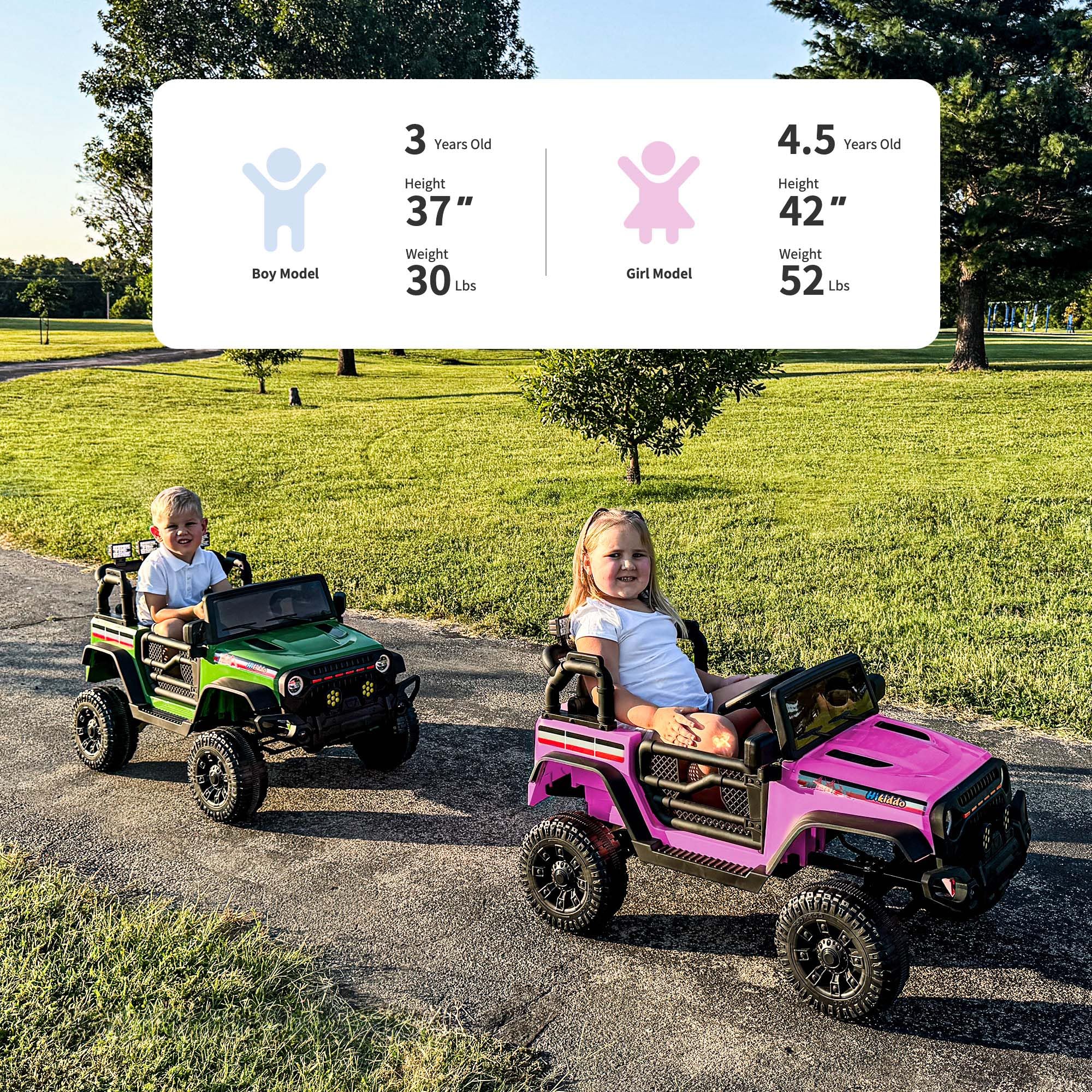 12V 7Ah 4WD Kids Electric Ride-On Truck with Remote Control - Pink | Toddler Toy Car for Boys & Girls | Perfect for Indoor Play & Outdoor Backyard Fun