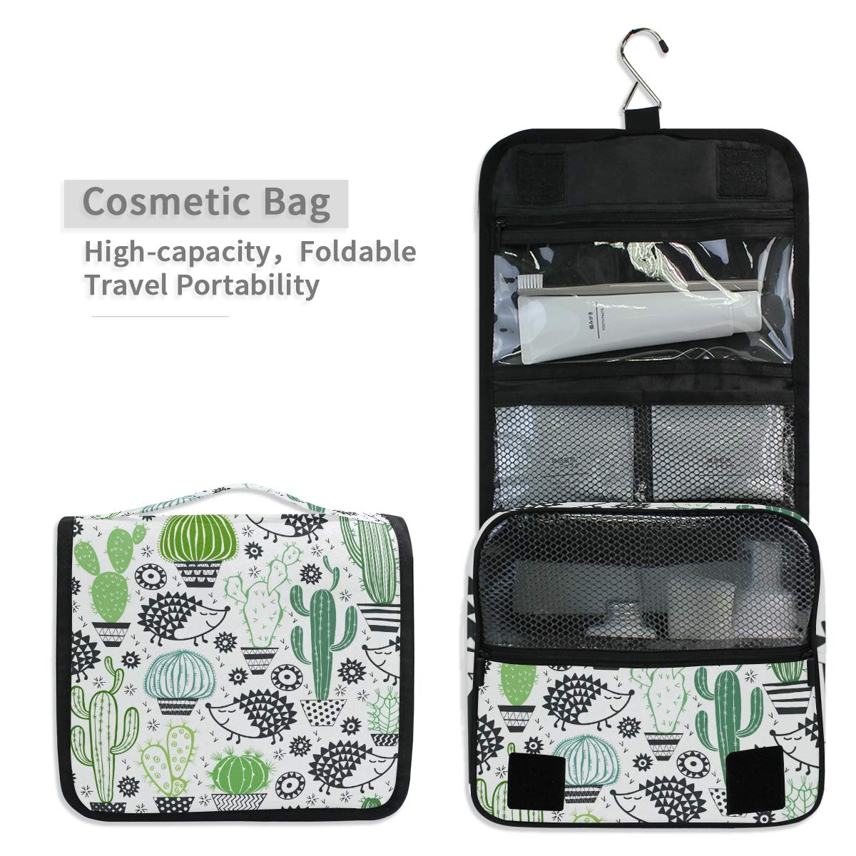 Multifunctional Hanging Toiletry Bag for Travel - Women & Men