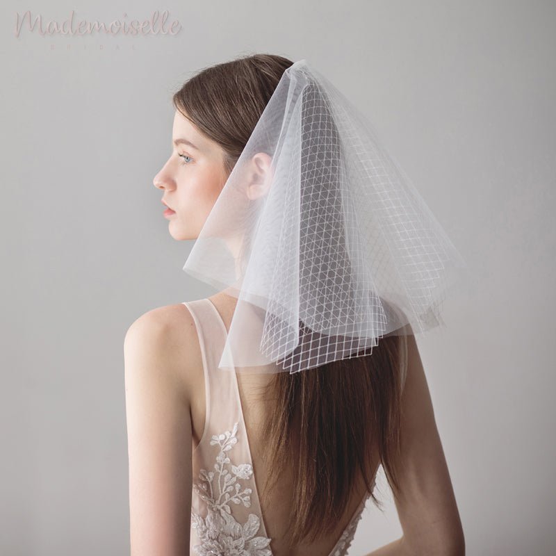 Callissa Veil - Elegant Bridal Wedding Veil for Bride | Perfect for Church Ceremony, Outdoor Wedding & Photography