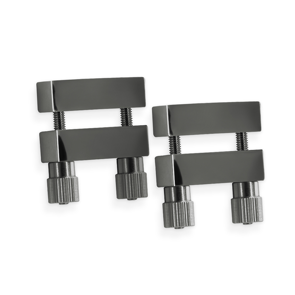 Premium Metal Weighted Nipple Clamps with Adjustable Vice Bar - BDSM Bondage Accessories for Sensual Play & Couples Intimacy
