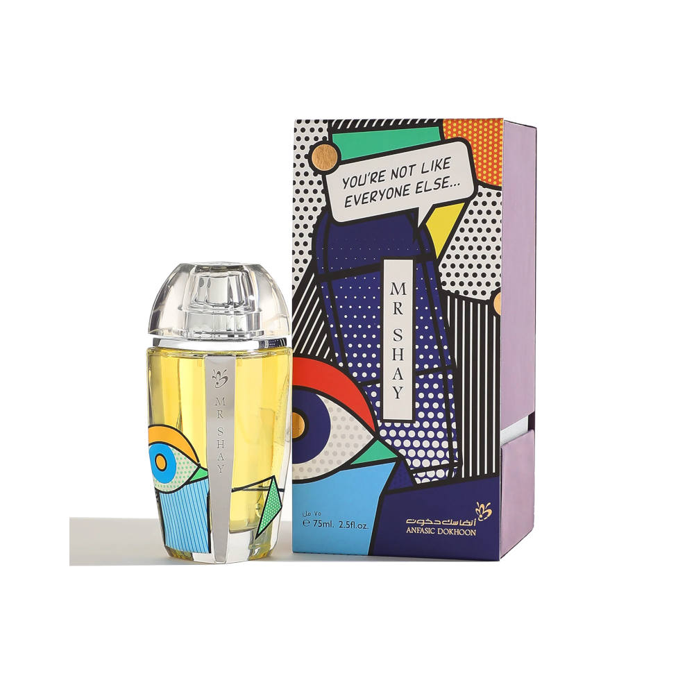 Mr. Shay Eau de Parfum 75ml - Premium Long-Lasting Fragrance for Men, Perfect for Date Nights & Special Occasions