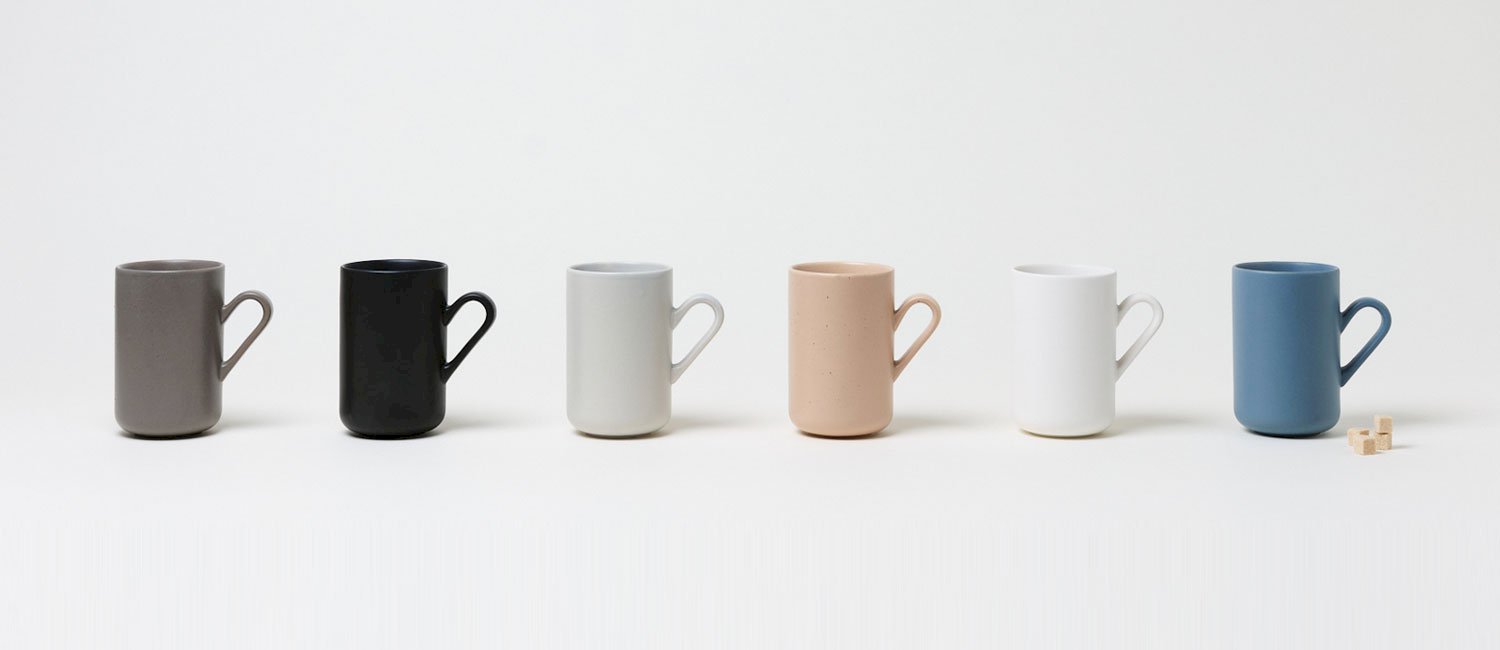 Premium 3rd Ceramics Tall Coffee Mug - 6 Stylish Color Options for Home, Office & Gifts - Perfect for Hot Drinks, Tea & Daily Use