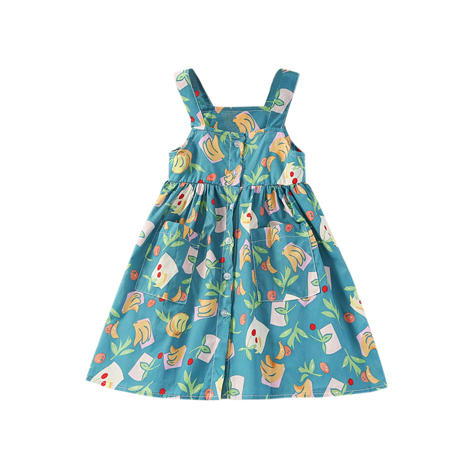 Princess Dress for Girls - Sleeveless Floral Party Dress & Skirt Set for Kids, Summer & Winter Casual Wear | Perfect for Birthday Parties, Holidays, and Special Occasions