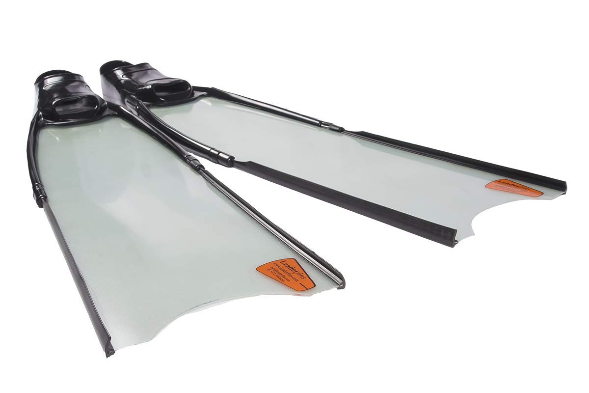 Premium ICE Freediving and Spearfishing Fins - High Performance Diving Fins for Spearfishing, Snorkeling & Apnea Training - Lightweight & Durable Design for Ocean Adventures