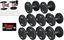 York Barbell Pro Style Rubber Encased Dumbbells (Pair) - Premium Home & Gym Weight Set for Strength Training, CrossFit, and Fitness Workouts