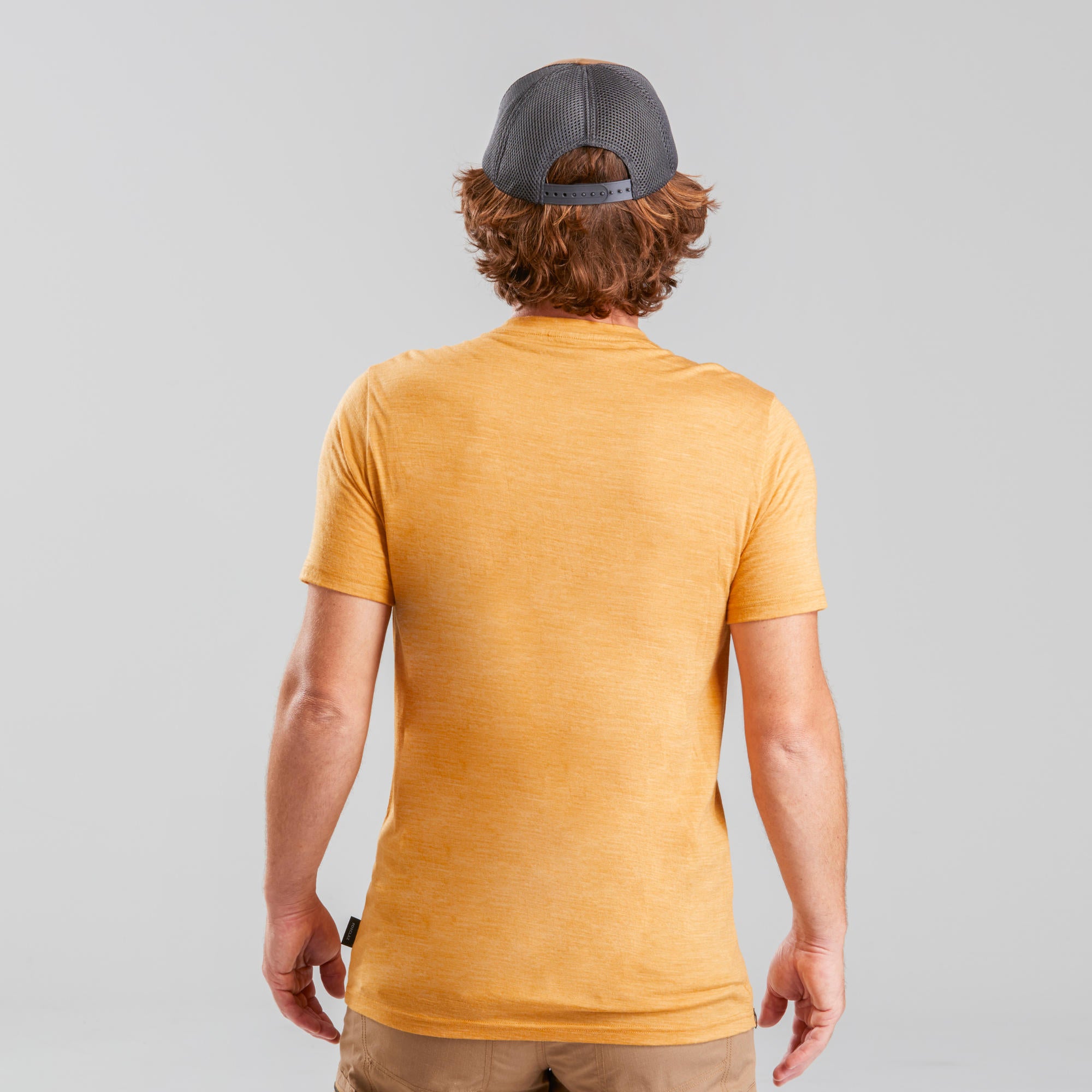 Simond Men's Travel 500 Merino Wool T-Shirt - Lightweight & Odor-Resistant Travel Shirt for Hiking, Camping & Outdoor Adventures