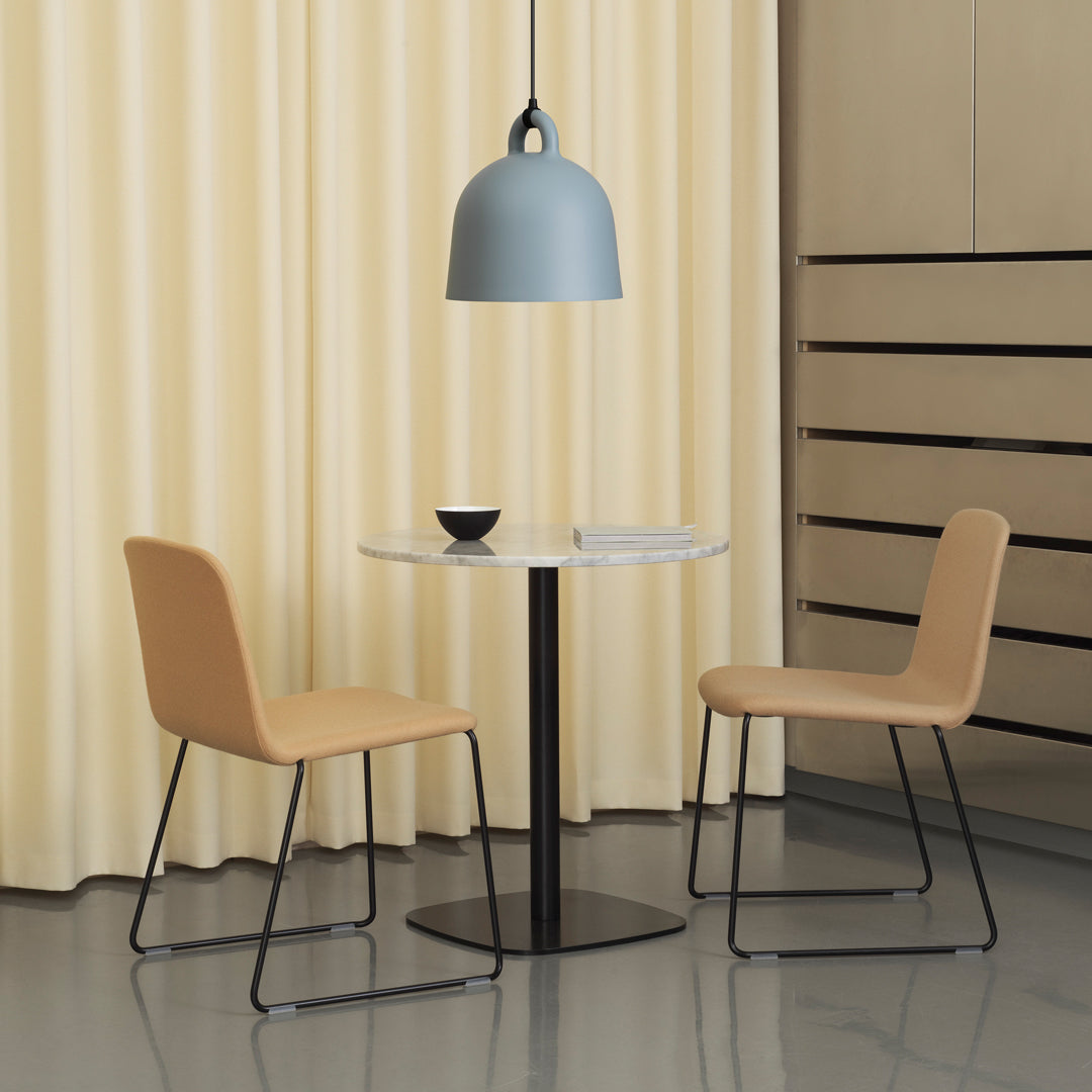 Round Cafe Table - Modern & Durable Outdoor Dining Table for Patio, Garden, or Restaurant Use