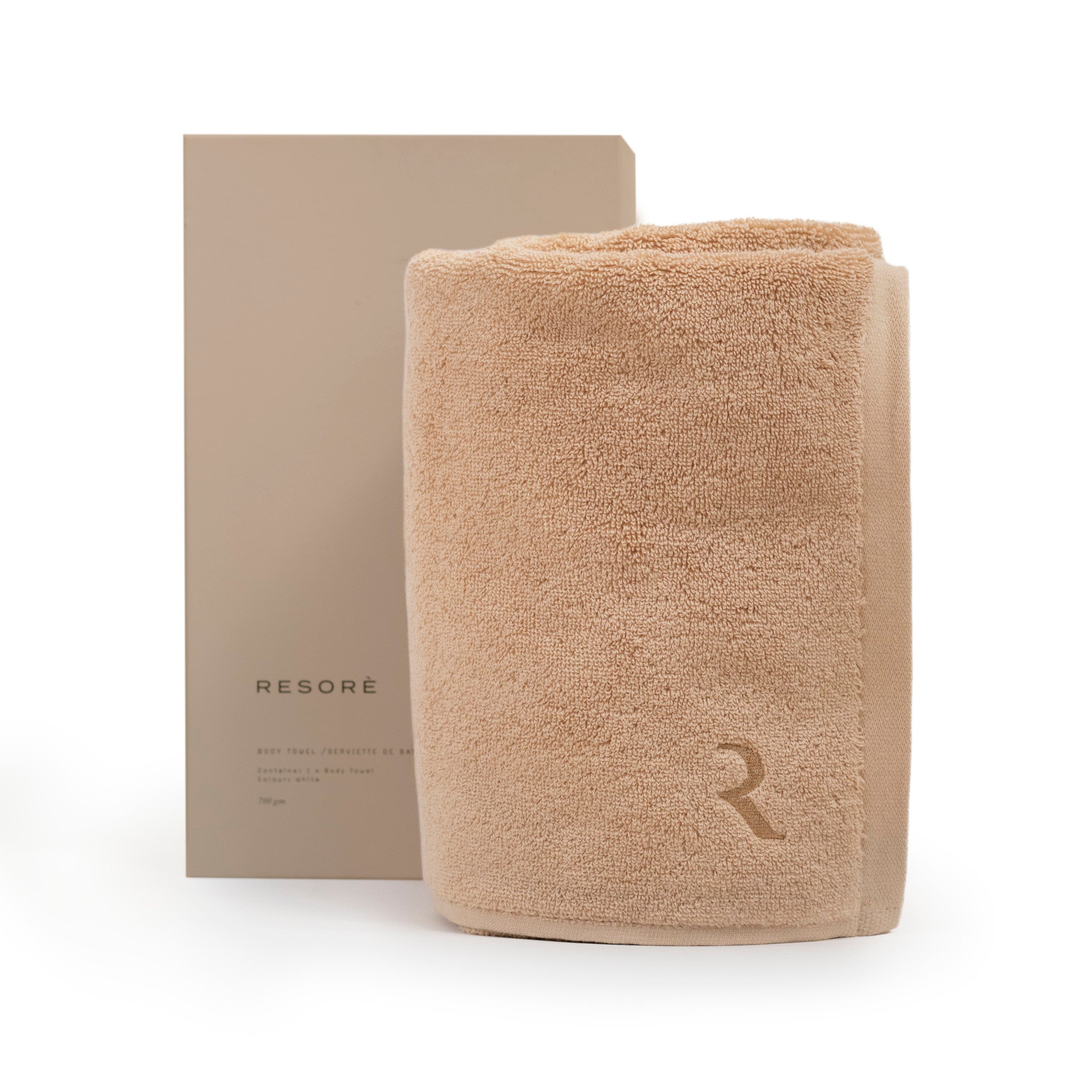 Resore Body Towel - Super Absorbent Microfiber Quick Dry Bath Towel for Gym, Yoga & Travel - Soft & Lightweight for Sports, Spa & Beach Use