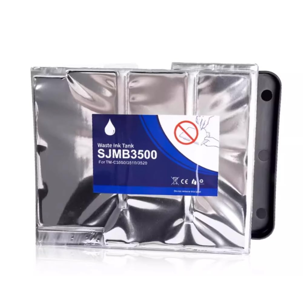 SJMB3500 Maintenance Box Replacement for TM-C3500 TM-C3520 TM-3510 Printers - Compatible Ink Waste Box - Perfect for Office & Commercial Printing Needs