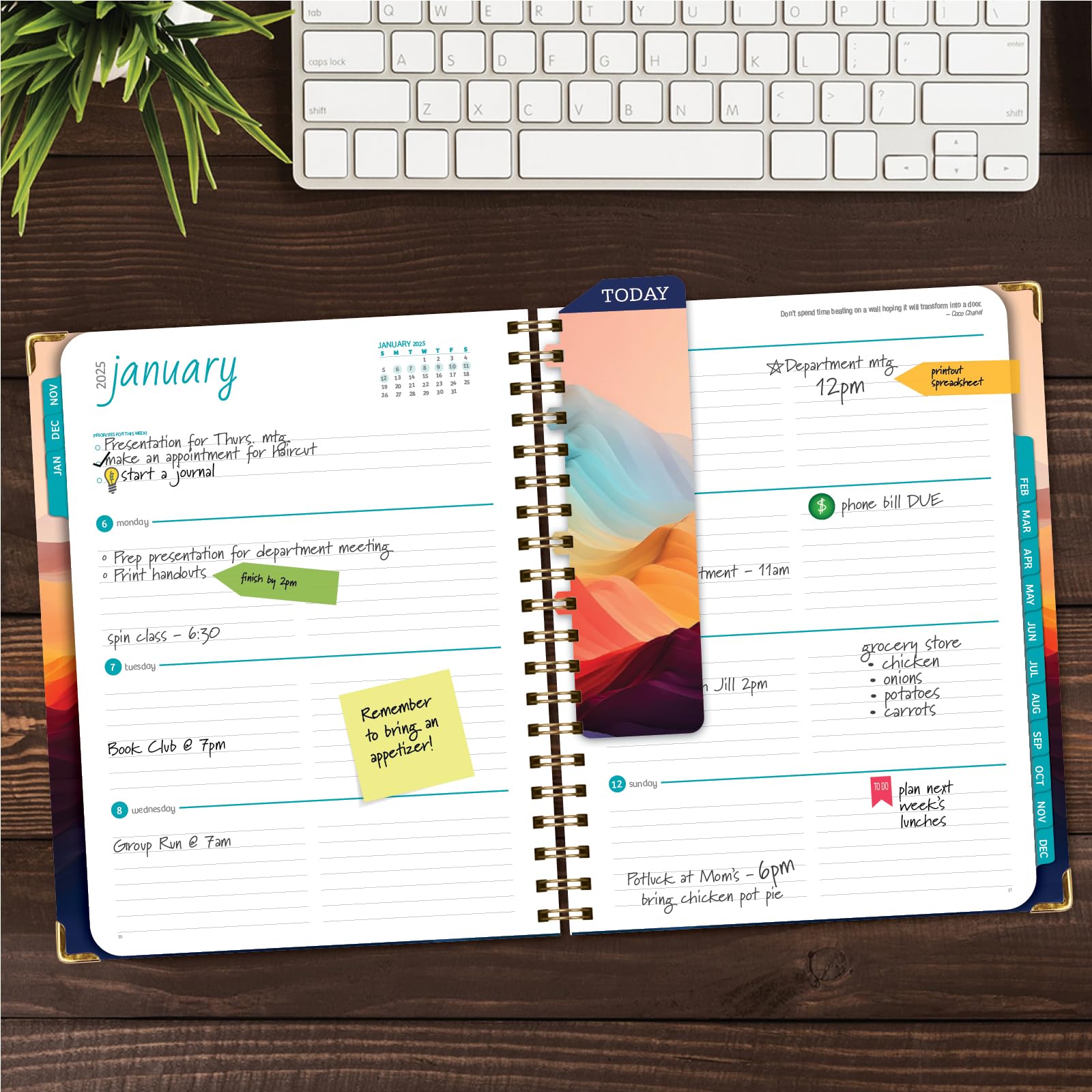 2025 Hardcover Planner 8.5