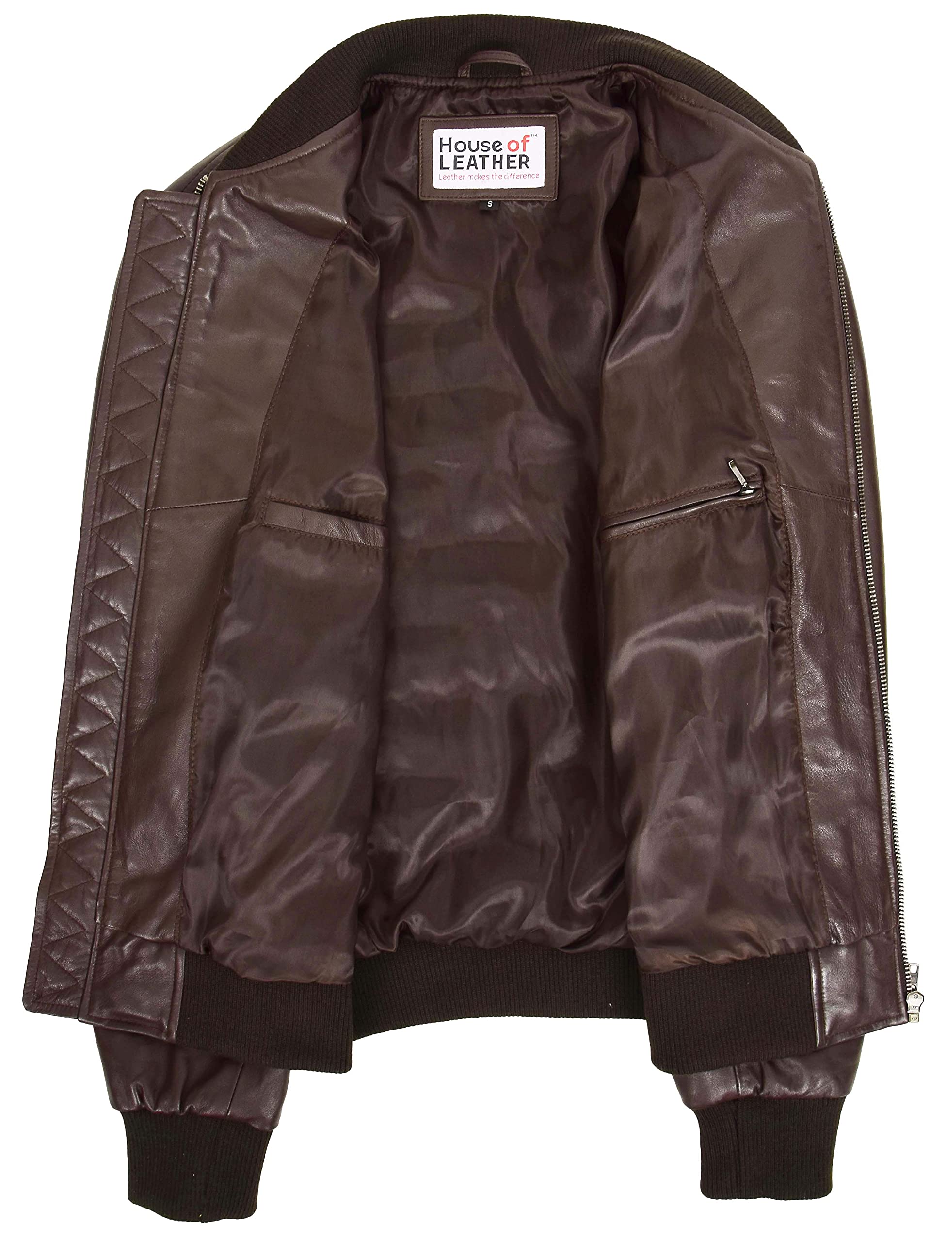 Men's Genuine Leather Bomber Jacket MA-1 Varsity Style Ryan | Classic Aviator Flight Jacket for Men | Perfect for Casual Wear, Motorcycle Riding & Night Out