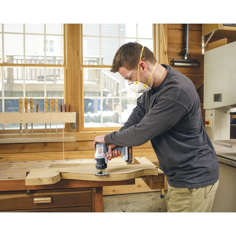 MATRIX™ Router Multi Tool Attachment with Storage Case - Woodworking & DIY Projects - Perfect for Cutting, Drilling & Sanding