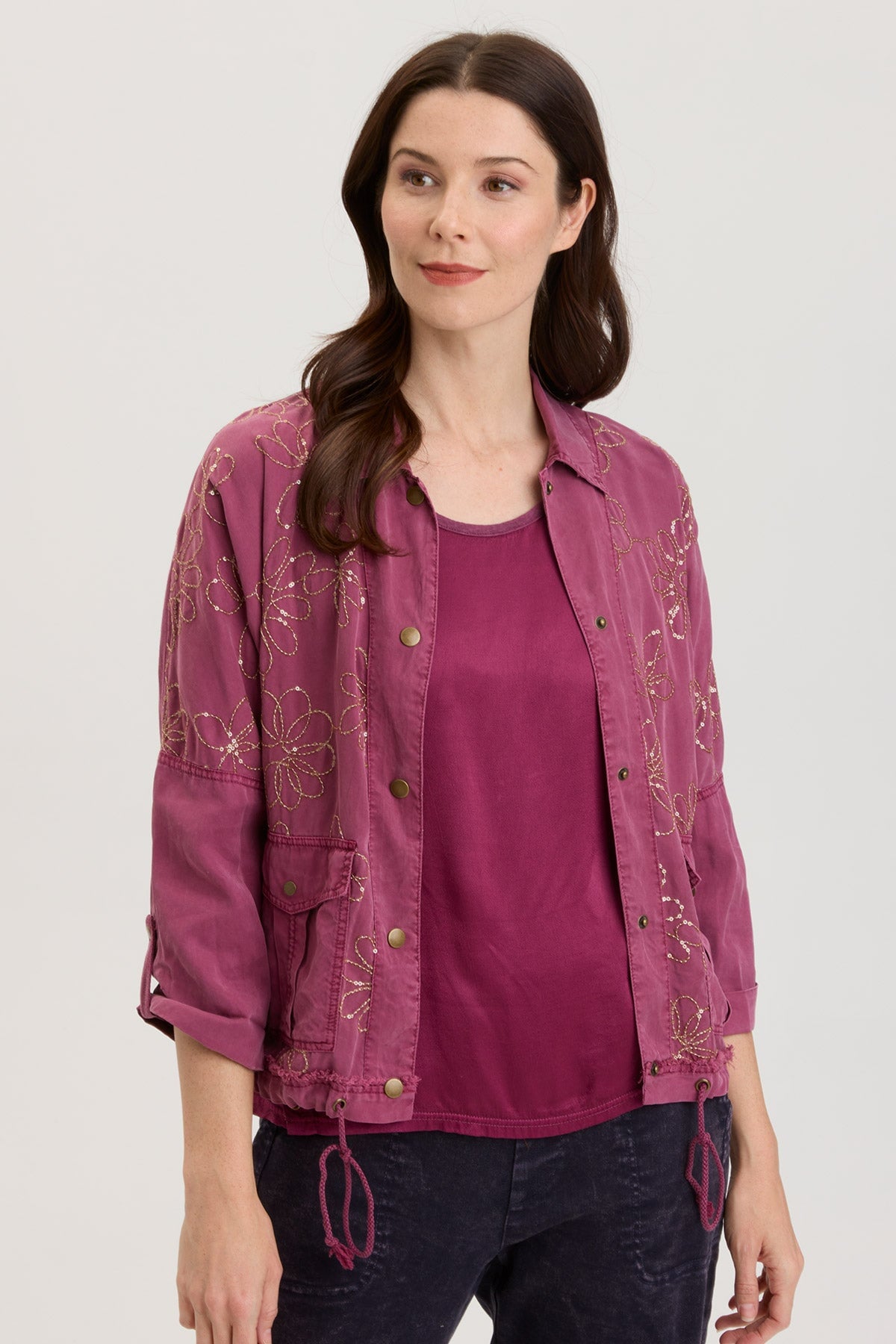 Ilyse Women's Cabaret Pigment Jacket - Stylish Outerwear for Night Out, Party & Special Occasions