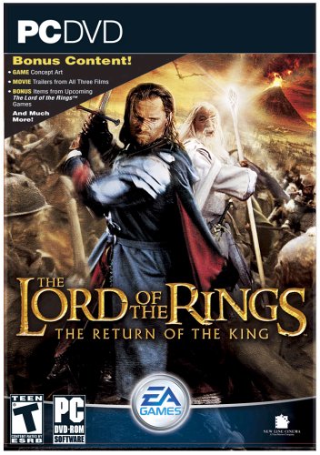 The Lord of the Rings: Return of the King PC Game DVD-ROM - Epic Fantasy Adventure RPG | Perfect for LOTR Fans & Gamers