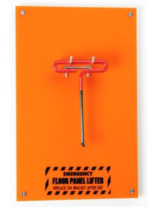 Perforated Air Flow Panel Lifter - Heavy Duty Metal Mesh Rack for Server Cabinets & Network Equipment - Perfect for Data Centers, IT Rooms, and Server Racks
