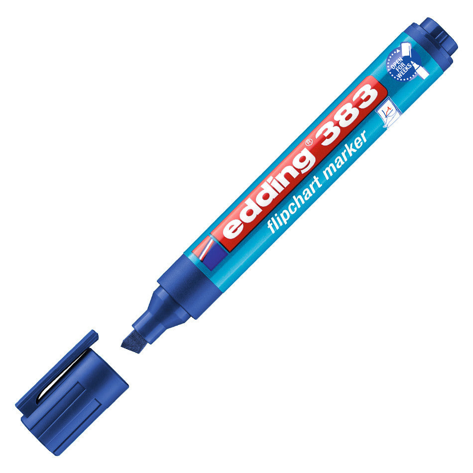 edding 383 Flipchart Marker - 12 Vibrant Colors, Non-Toxic & Quick-Drying - Perfect for Whiteboards, Presentations & Classroom Use