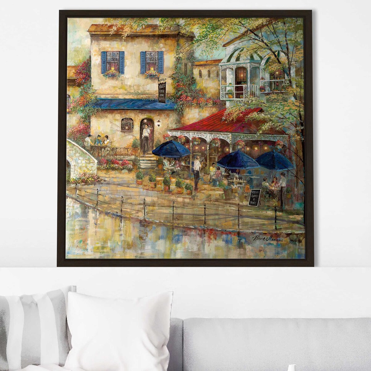 Arthurs II by Ruane Manning - Premium Floating Canvas Wall Art Print - Perfect for Living Room, Bedroom & Office Decor