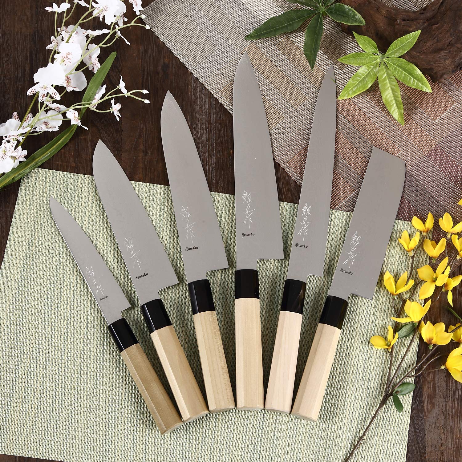 Premium Japanese Damascus Nakiri Knife - 6.3 Inch (160mm) Vegetable Cleaver with 69-Layer ZA18 Steel & Octagonal Magnolia Wood Handle - Perfect for Sushi, Asian Cuisine & Precision Vegetable Cutting