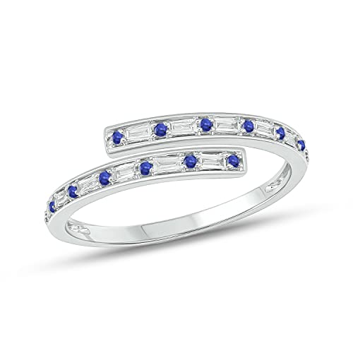 White Gold - Blue Sapphire