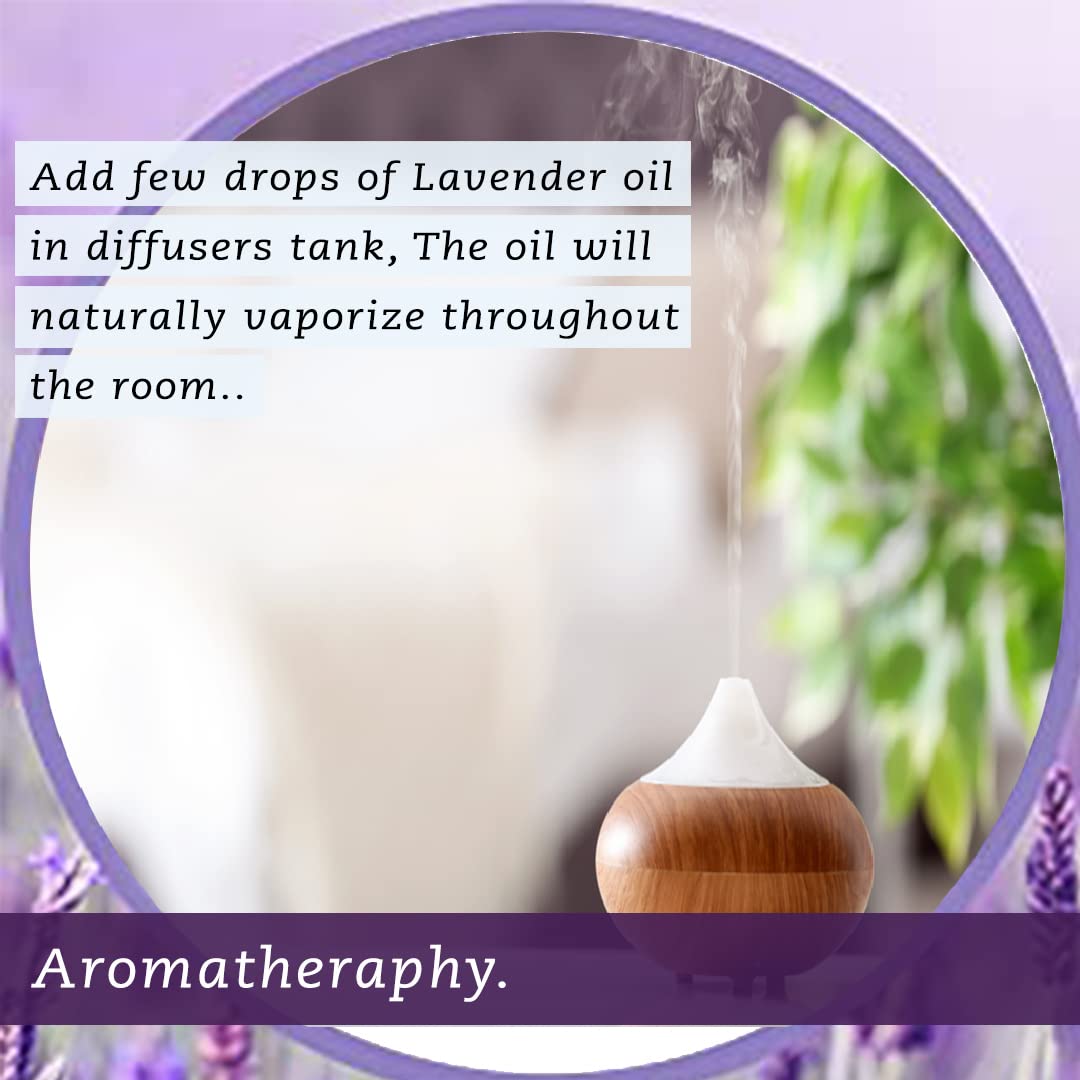 Seyal 100% Pure Natural Lavender Essential Oil for Hair, Skin & Aromatherapy | Highly Concentrated Fragrance Oil for Diffusers, Candles, Soaps & Air Fresheners | Relaxing Scent for Massage, Bath & Home Spa - 15ml