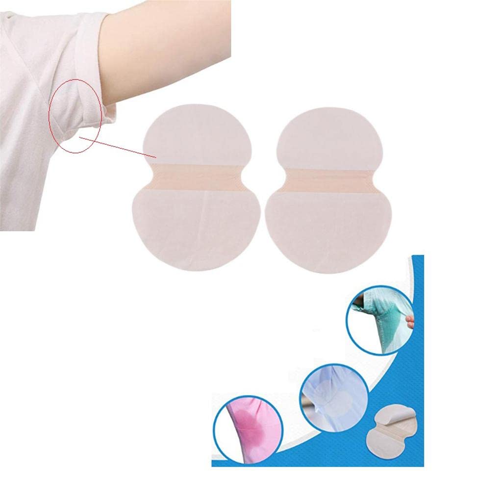 Seasaww Underarm Sweat Pads for Men & Women (40 Pack/20 Pairs) - Disposable Dress Shields for Hyperhidrosis, Armpit Sweat Guards for Odor & Wetness Protection - Ideal for Work, Gym & Formal Events