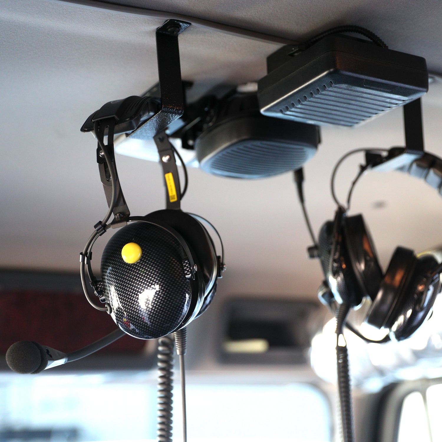 FHS Behind The Head Fire Safety Industrial Headset - ANSI Certified Hearing Protection for Construction, Manufacturing & Emergency Response Teams - Ideal for Loud Work Environments & Fire Safety Training