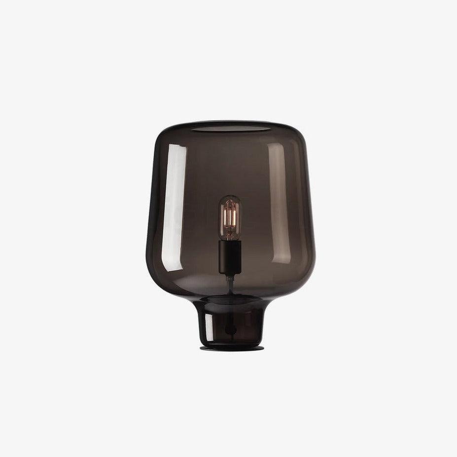 Modern Teutonic Glass Table Lamp - Elegant Home & Office Lighting for Living Room, Bedroom, or Study Desk