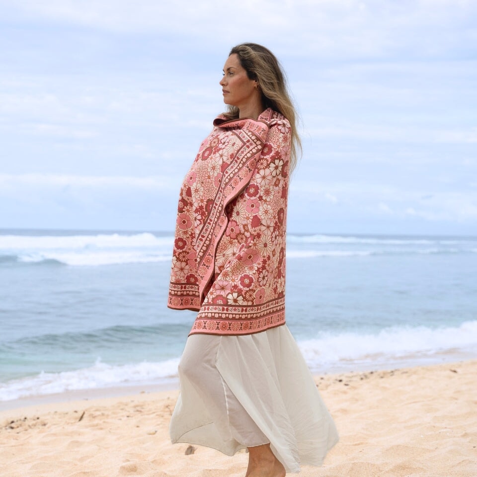 Premium Sand-Free Beach Towel - Ultra Absorbent & Quick Dry - Large 60