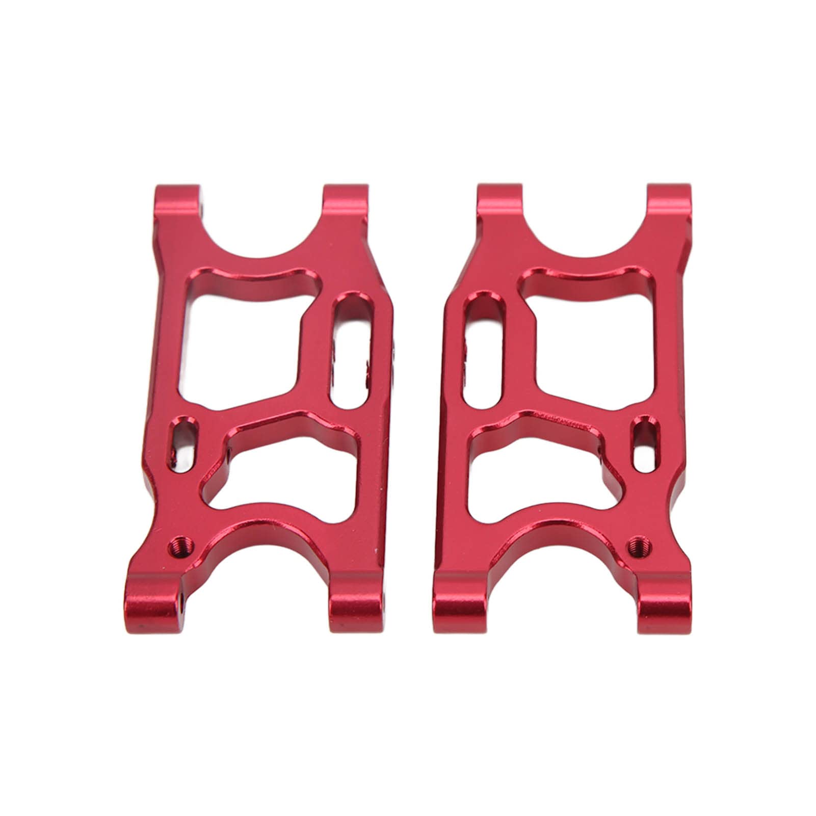 1/14 Scale RC Rear Swing Arm - High Hardness Aluminum Alloy Upgrade Part with Screws for WLtoys 124019 124018 144001 RC Cars (Red) | Perfect for Off-Road Racing & RC Car Performance Upgrades