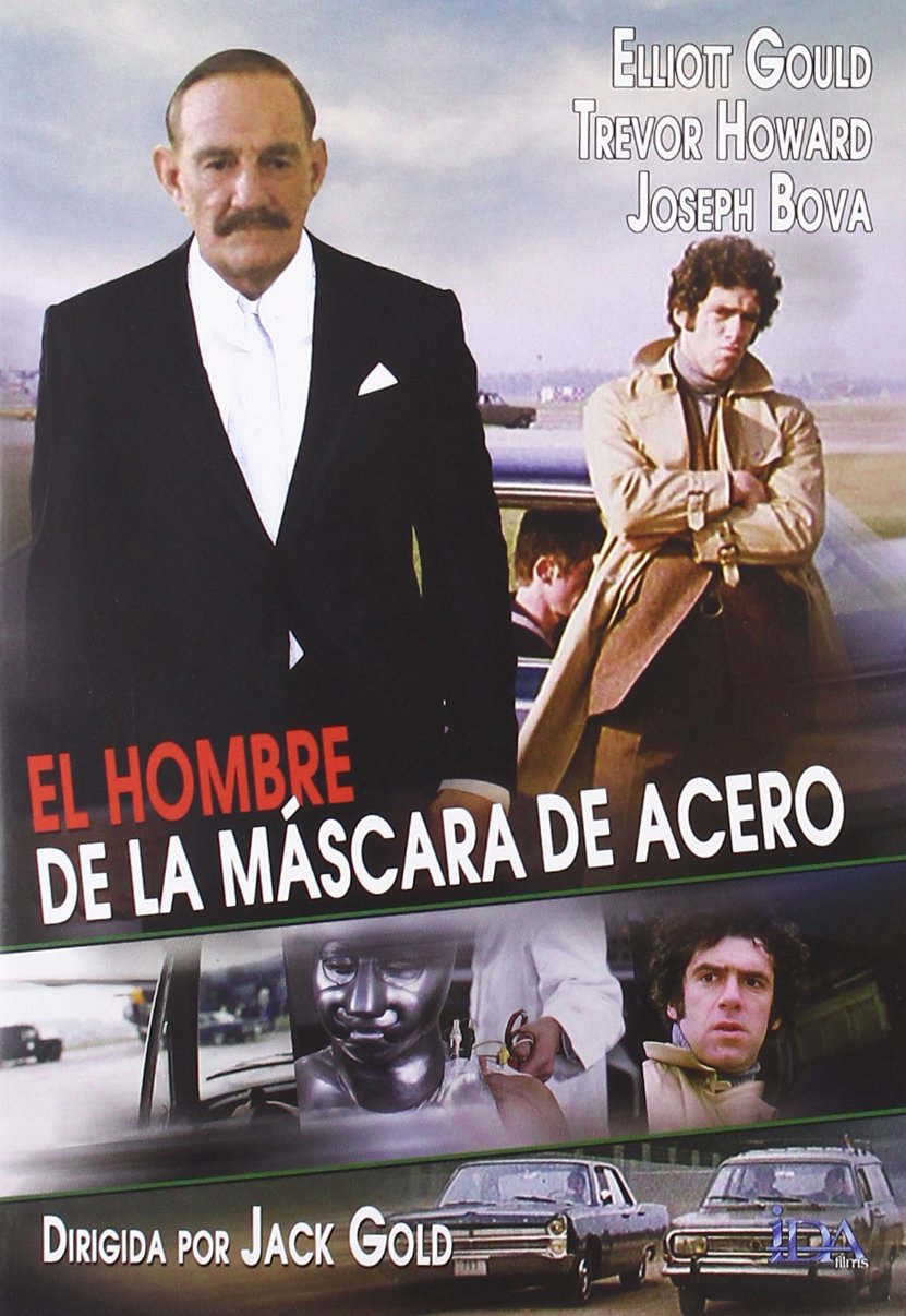 The Man with the Steel Mask - Sci-Fi Action Movie DVD (English Subtitles, PAL Region 0 Import from Spain) - Perfect for Movie Nights & Sci-Fi Collections
