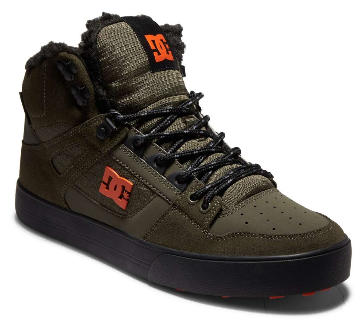DC Pure High Top Winter Shoes for Men & Women - Waterproof Snow Boots 2022 - Warm Slip-Resistant Cold Weather Boots for Hiking, Snowboarding & Outdoor Activities