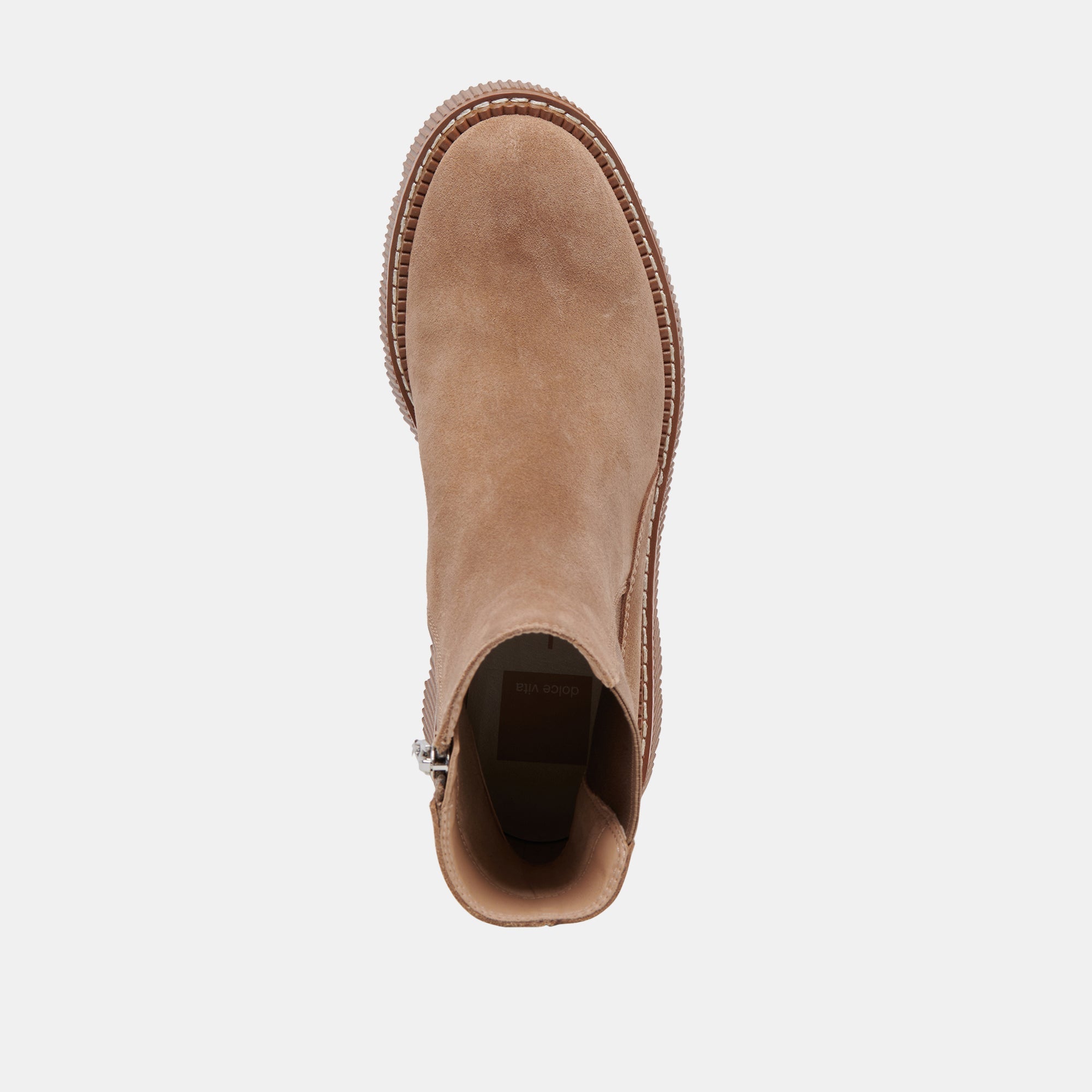 EMMET H2O Waterproof Boots - Mushroom Suede Leather Ankle Boots for Women | Comfortable & Stylish for Outdoor, Hiking, and Daily Wear