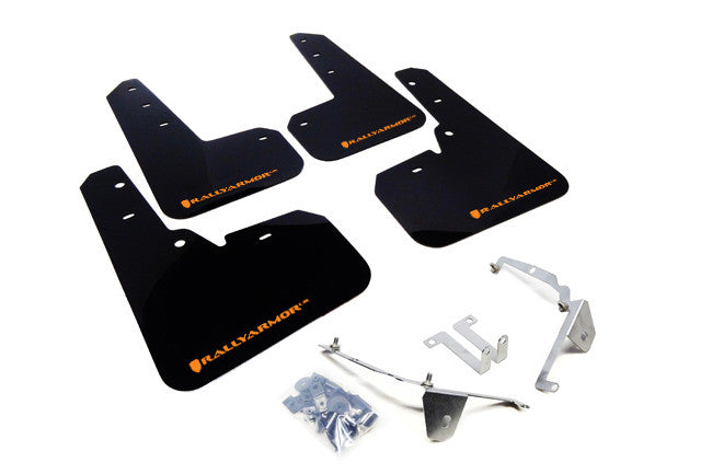 Rally Armor UR Mud Flaps for Subaru XV Crosstrek 2013-2017 | Durable Splash Guards for Off-Road & Winter Driving Protection