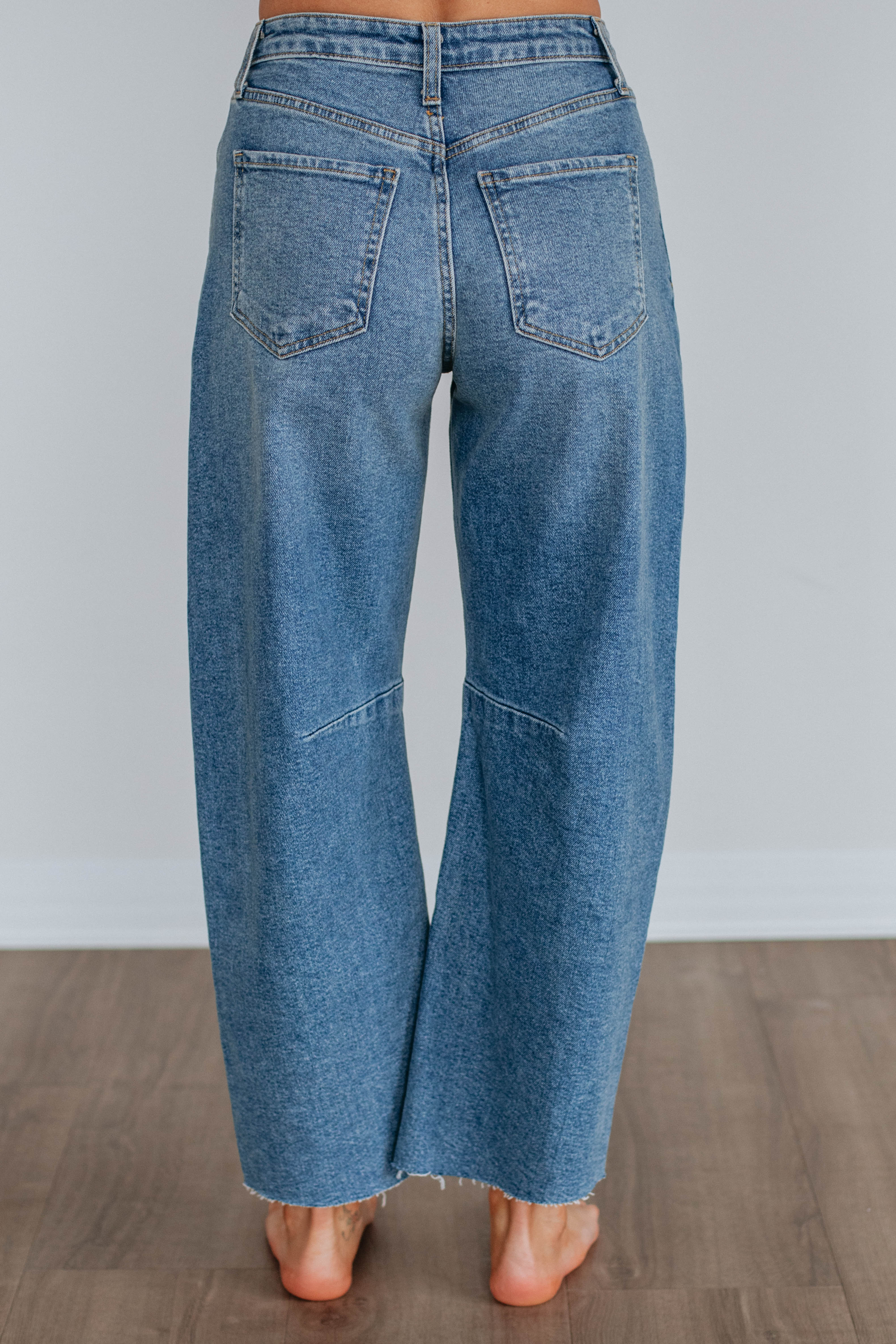Beatrix JBD Jeans for Women - Medium Wash Denim Jeans | Comfortable & Stylish for Casual Wear, Office & Everyday Outfits
