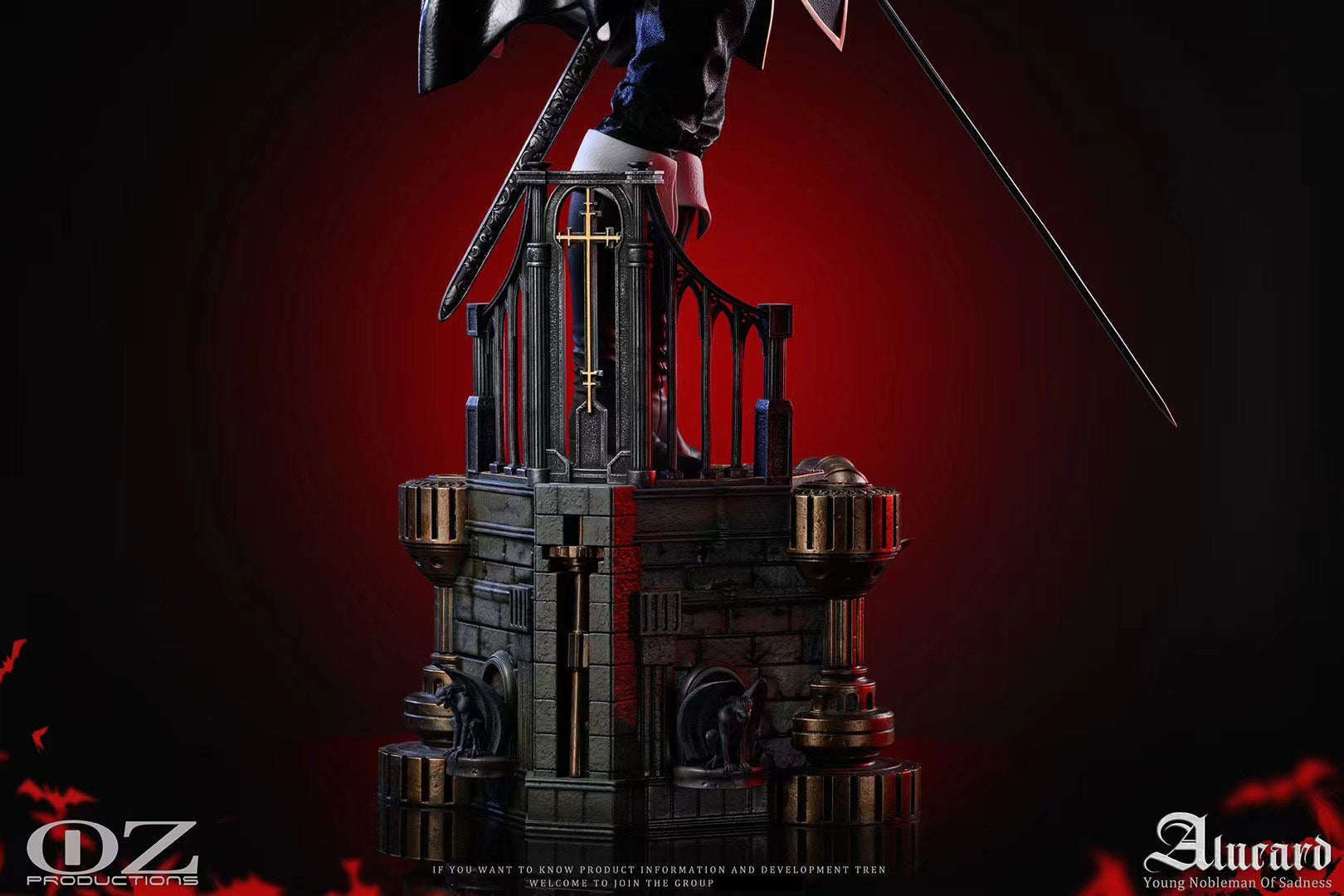 OZ Productions Alucard Cosplay Costume - Vampire Hunter Anime Outfit for Halloween & Comic Con | Perfect for Cosplay, Halloween Parties, and Anime Conventions