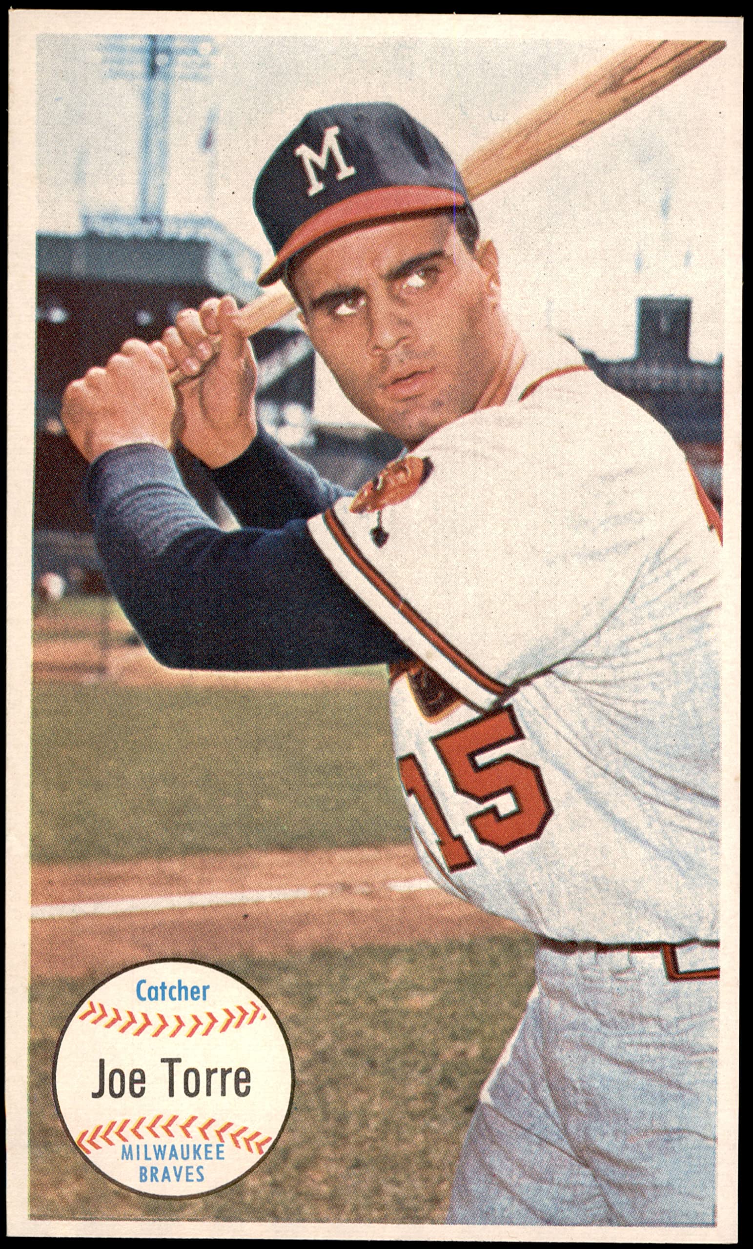 1964 Topps #26 Joe Torre Milwaukee Braves Baseball Card - Near Mint (NM) Condition - Perfect for Collectors, Sports Memorabilia Enthusiasts & Vintage Baseball Fans - Great for Display, Investment or Gift Giving