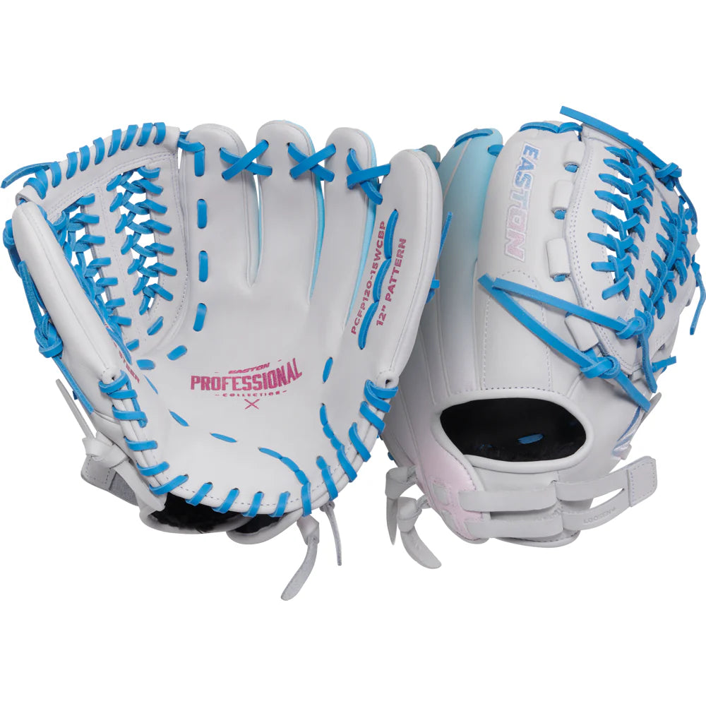 Easton Professional Collection Color 2.0 Splash Infield Fastpitch Softball Glove - 12 Inch for Women & Youth Players - Perfect for Competitive Games & Practice Sessions